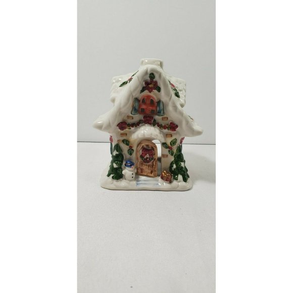 Designspirations village House Candle Holder Light Up - Picture 1 of 3